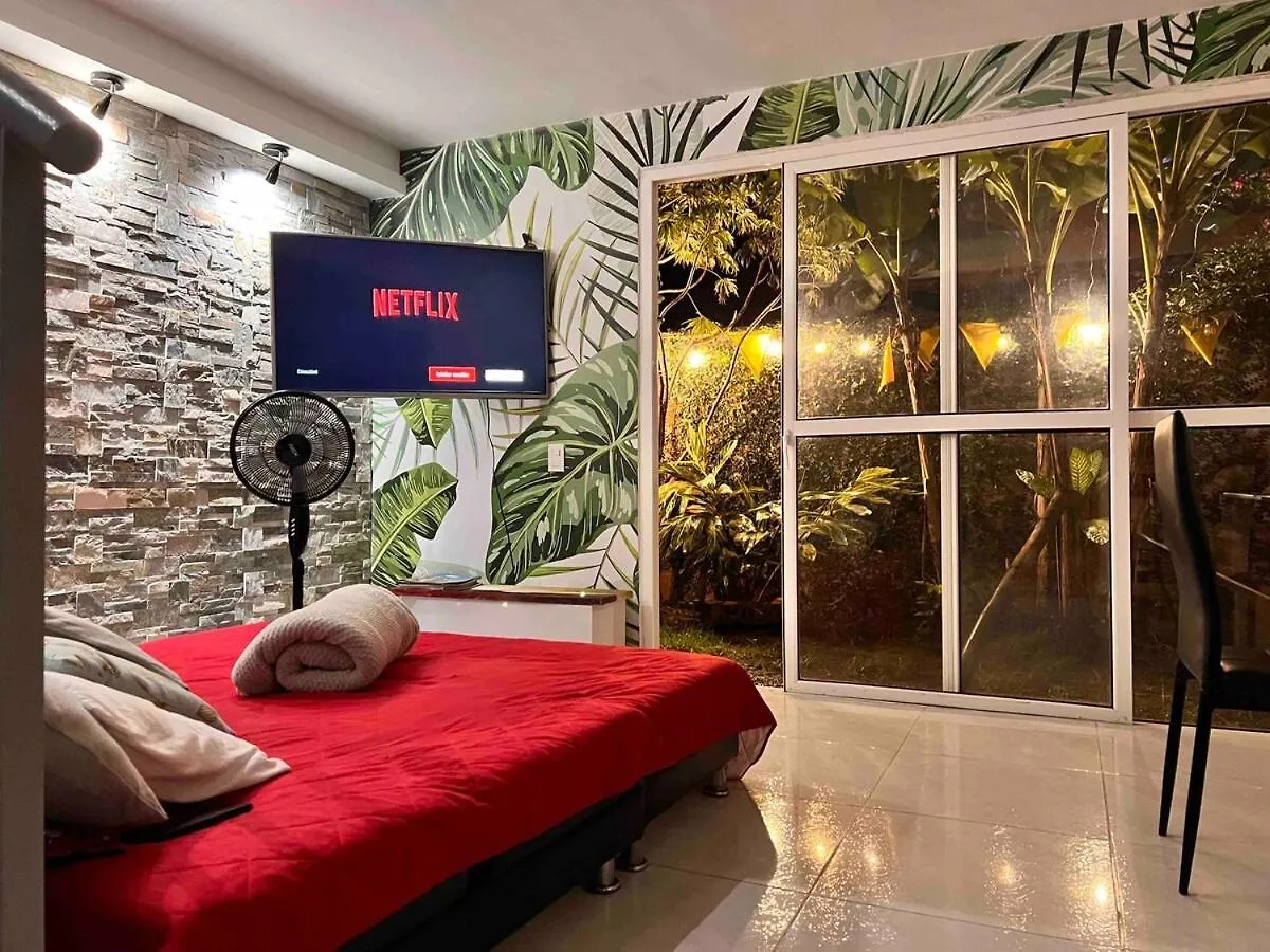 New House Beautiful, Garden, Parking, Complete Apartment Cali Colombia